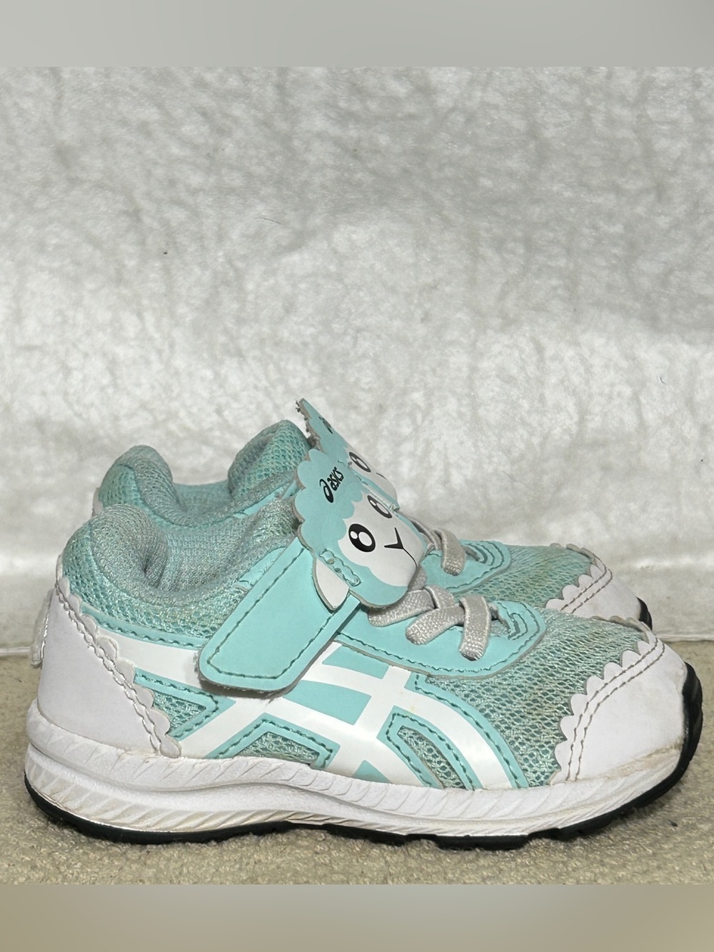 ASICS Contend 7 TS School Yard Toddler/Little Kids Green Sneakers Shoes SZ K5
